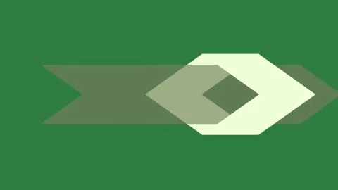 A green screen with white background and arrow in the middle animated Video stock 335089820