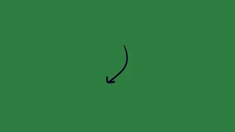 A green screen with white background and an arrow pointing to the left up Видео 335090916