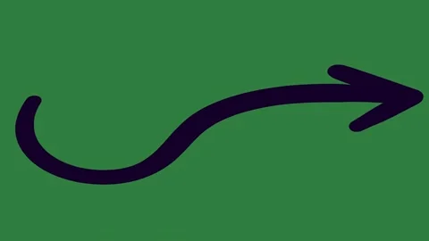 A green screen with white background and the letter u on it black cat arrow Видео 335090925