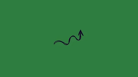 A green screen with white background and black outline on it animated Video stock 335090928
