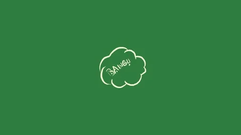 A green screen with white background and arrow on it wallpaper logo cloud Видео 335122423