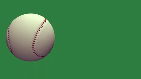 A green screen with white background and football ball on baseball it animated Video stock 335122429