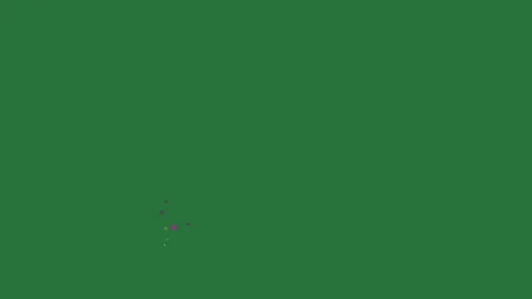 A green screen with white background and star in the middle an image of yellow Видео 335122467