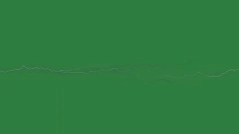 A green screen with white background and line drawing of mountain graph on it Видео 335122609