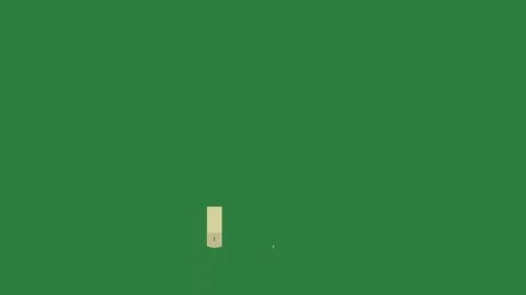 A green screen with white background and button on it two tubes one tube test Видео 335130053