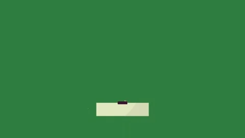 A green screen with white background and an image of small object on it man Vidéo 335130063