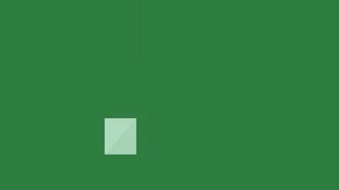 A green screen with white background and the letter i on it an image of piece Video stock 335130174