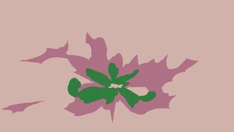 A green screen with white background and pink birds flying around it bunch of Видео 335130219