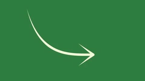 A green screen with white background and arrow lines on it animated chromakey Видео 335130483