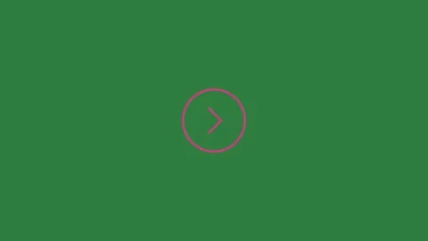 A green screen with white background and an arrow pointing to the left red Stock-Footage 335130543