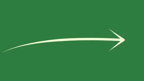 A green screen with white background and black logo lines arrow on outline it Vídeo Stock 335130586
