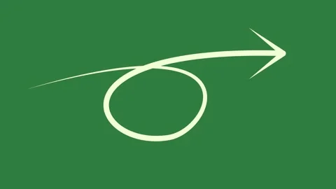 A green screen with white background and the o logo on letter it arrow in Stock-Footage 335130588