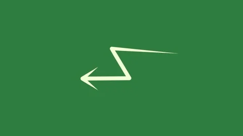A green screen with white background and the number 7 on it z logo letter Video stock 335130599