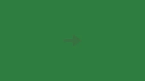 A green screen with white background and an arrow pointing to the left right Vídeo Stock 335130642