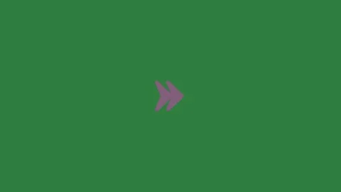A green screen with white background and black arrow on it purple an pointing Видео 335130649