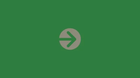 A green screen with white background and circle on it an arrow pointing to the Stock-Footage 335130662