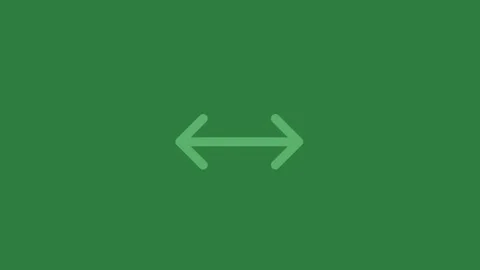 A green screen with white background and an arrow pointing up in the middle to Video stock 335130679