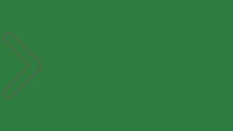A green screen with white background and arrow in the middle diamond shape Видео 335130728