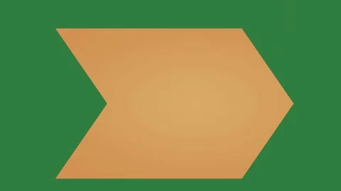 A green screen with white background and yellow arrow animated chromakey Видео 335131734