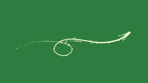 A green screen with white background and circle on it animated chromakey Video stock 335131921