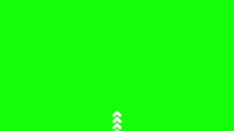 A green screen with white background and arrow on black it animated chromakey Stock Footage 345497147