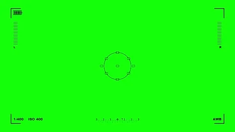 A green screen with white background and black image of circle an animated Stock Footage 346144130