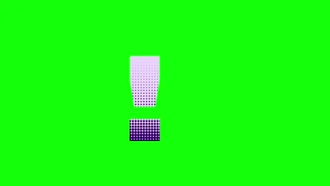 A green screen with white background and black clock on pixel tower animated Stock Footage 346144371