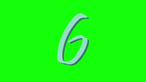 A green screen with white background and the letter g on it black circle in Stock Footage 346144625