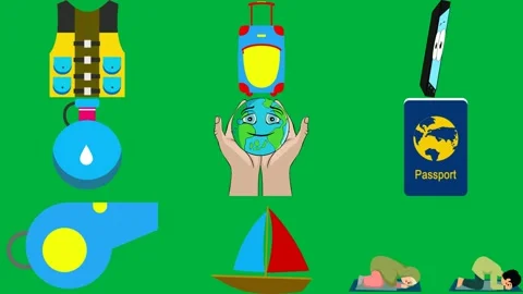 Green screen white background cartoon phone eyes two hands holding earth. Stock Footage 310563205