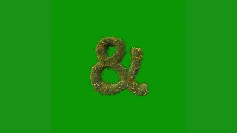 Green screen white background gold horseshoe number 8 letter s animated Stock Footage 314064599