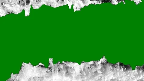 Green screen white background middle close up view surface moon black photo sky Stock Footage 314064000