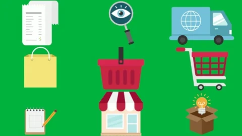 Green screen white background piece paper eye looking through magni. Stock Footage 310562902