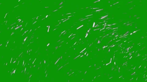 Green screen white background some spots lot snow flakes animated chromakey Stock Footage 314064250