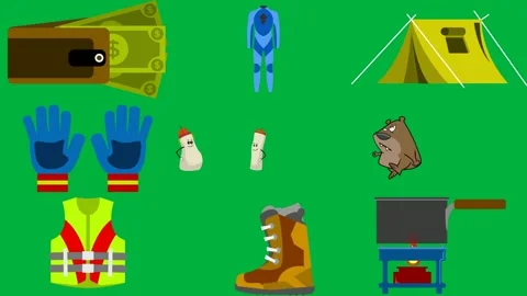 Green screen white background two cartoon characters it wallet money blue. Stock Footage 310563215