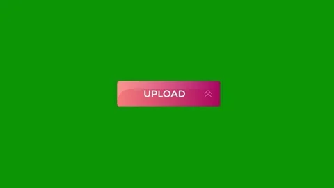 Green screen white background word uad pink button animated chromakey background Stock Footage 314063690