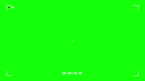 A green screen with white circle on it and screenshot of black background Stock Footage 345496327