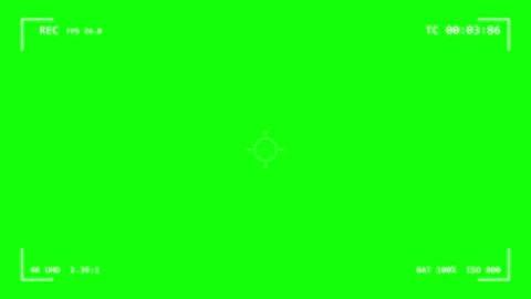 A green screen with white circle on it and black background text animated Stock Footage 345496359