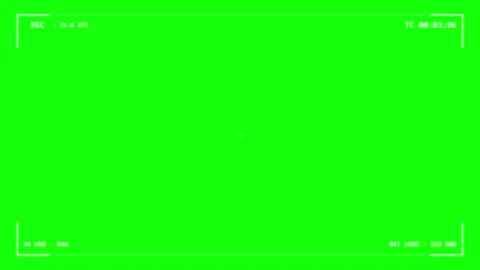 A green screen with white circle on it and an image of black background border Video stock 345496362