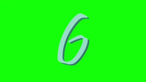 A green screen with white circle on it and the letter g black background c Stock Footage 346144597