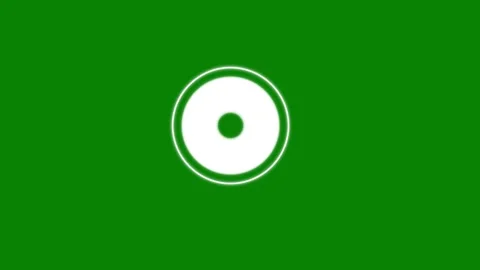 Green screen white circle shockwave animation loop with glowing radial expl.. 스톡 동영상 346242385