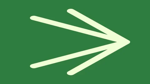 A green screen with white dot on it and arrow background animated chromakey Stock Footage 335089904