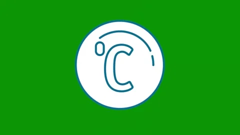 Green screen white dot letter c background middle animated chromakey background Stock Footage 314063695