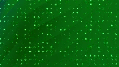 Green screen with white dots. Stock Footage 301296424