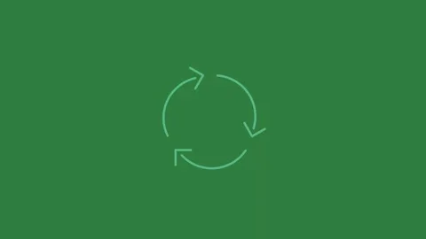 A green screen with white dots on it and clock circle background circular Video stock 335130700