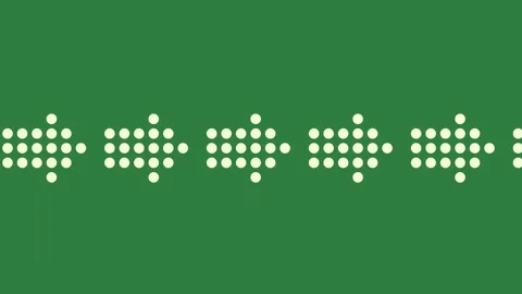 A green screen with white dots on it and animated chromakey background Видео 335130753
