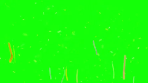 Green screen with white glitch effect 動画素材 336662394