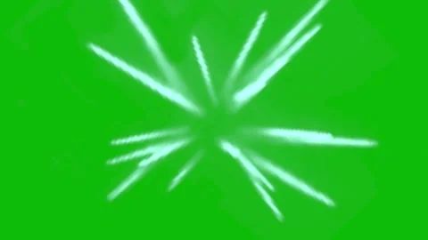 A green screen with white light streaks and a blurred effect Vídeos de archivo 331103797