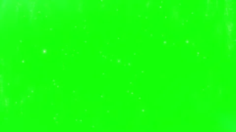 Green screen with white particles Video stock 337760996