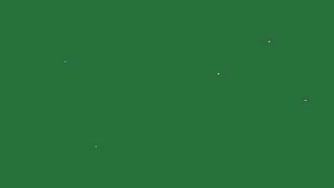 A green screen with white star on it and background border yellow explosion 動画素材 335682238