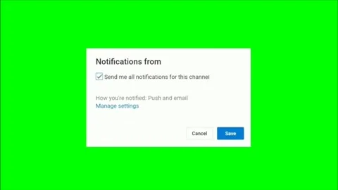 GREEN SCREEN FOR YOUTUBE CHANNEL Stock Footage 167193379